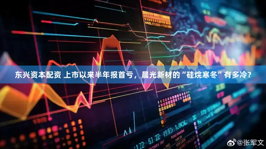 东兴资本配资 上市以来半年报首亏，晨光新材的“硅烷寒冬”有多冷？