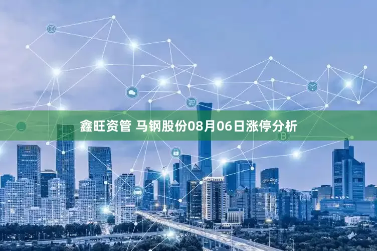 鑫旺资管 马钢股份08月06日涨停分析