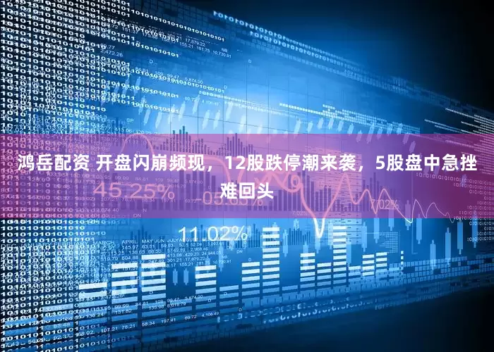 鸿岳配资 开盘闪崩频现，12股跌停潮来袭，5股盘中急挫难回头